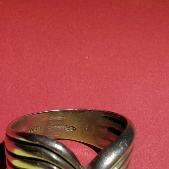 Vintage 925 Sterling Silver Ring - Picture 5 of 7